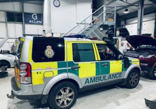 emergency vehicle servicing